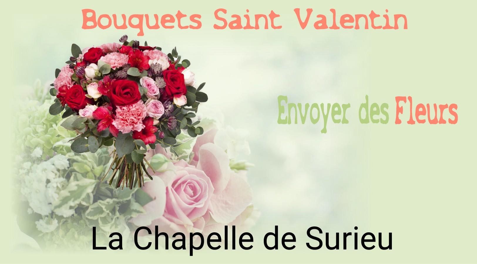 Roses de Saint-Valentin livrées à La Chapelle-de-Surieu